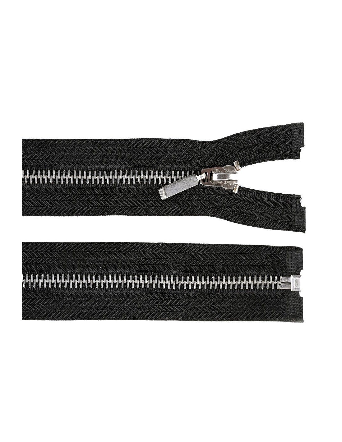 Fermeture éclair deux côtés séparable Costumakers de 70 cm en noir