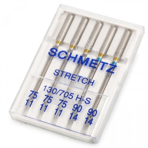 Schmetz Aiguilles pour machine à coudre, Double Stretch 2.5/75 - Cdiscount  Electroménager