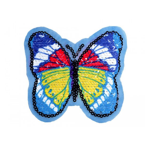 Patch décoratif réversible papillon