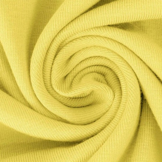 Jersey uni jaune fashion