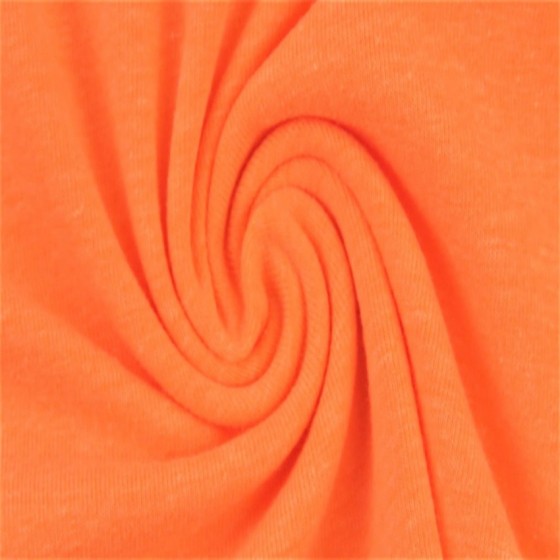Jersey uni orange fluo