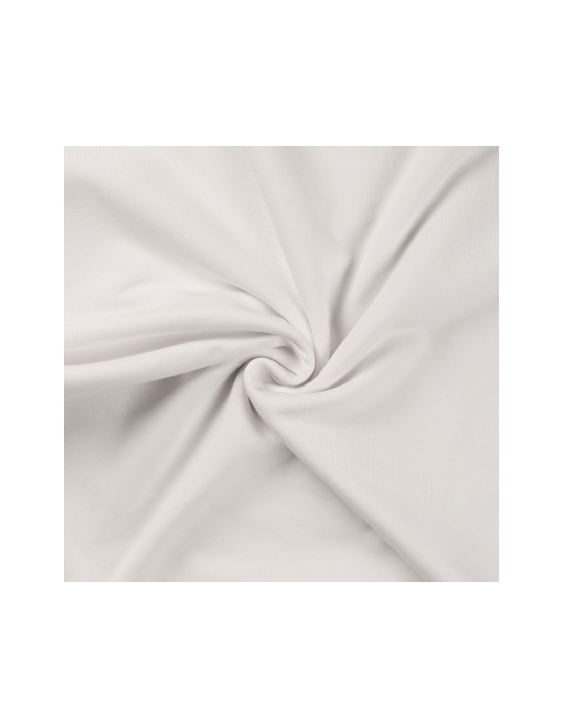 Sweat de boulanger mixte blanc 20% taille élastique polyester toptex